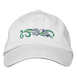 Iris Garden embroidered hats