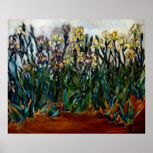 Iris Garden Print