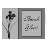Iris Modern Thank You Greeting Card