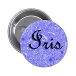 Iris Name Tag Button