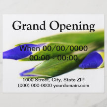 Iris Personalized Flyer