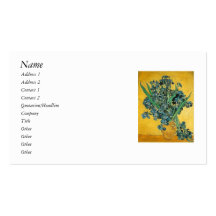 Irises Business Card