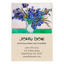 Irises by Vincent Van Gogh Business Cards