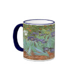 Irises by Vincent van Gogh, Vintage Fine Art Coffee Mug