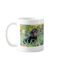 Irises - Dachsund (BT4) Coffee Mug