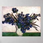Irises in Vase by Vincent Van Gogh Posters