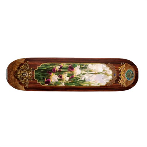 Irises - Mildred Presby 1923 Skate Boards