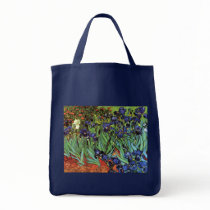 Irises, Saint-Remy, Van Gogh Bags