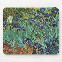 Irises  Vincent van Gogh Mouse Pad