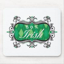 Irish50Percent1 Mouse Pad