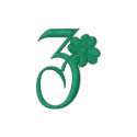 Irish 3 Shamrock Jacket embroidered shirts