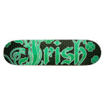 Irish 4 leaf clover skateboard design