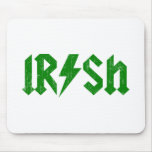 Irish AC/DC Green mousepads