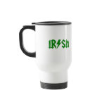 Irish AC/DC Green mugs