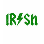 Irish AC/DC Green t-shirts