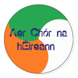 Irish Air Corps Round Sticker