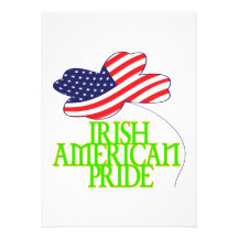 Irish American Pride Custom Announcements