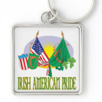 Irish American Pride Key Chains