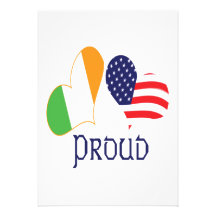 Irish American Pride Personalised Invitations