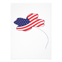 Irish American Pride Personalized Announcement