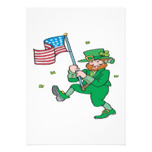Irish American Pride Personalized Invitations