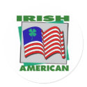 Irish American stickers