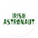 Irish Astronaut stickers
