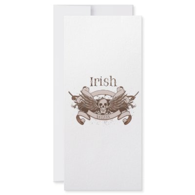 Irish Badass Customized Rack Card by EthnoShirts