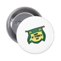 Irish Banner Pinback Buttons