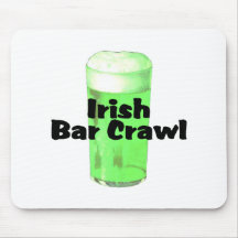Irish Bar Crawl Mouse Pad