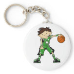 Irish Basketball Player Magnet keychains