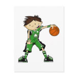 Irish Basketball Player Postcard