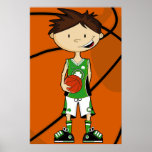 Irish Basketball Player Poster posters