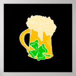 Irish Beer and Shamrock