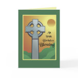 Irish Birthday Blessing Greeting Card