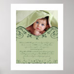 Irish Blessing - a Guardian Angel Always Near Print