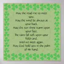 Irish Blessing-May the road rise to meet you