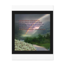 IRISH BLESSING POST CARD