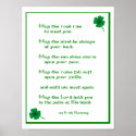 Irish Blessing posters