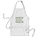 Irish Blessing Shamrock2 aprons