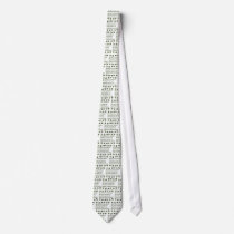 Irish Blessing Shamrock2 Neckwear