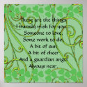 Irish Blessing - Someone to Love - Some Work posters