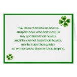 Irish Blessings Greeting Card