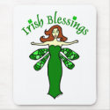 Irish Blessings Fairy mousepads