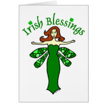 Irish Blessings Fairy St. Patrick's Day Card