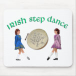 Irish Bodhran - Irish Step Dance mousepads