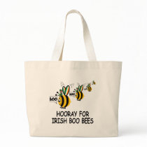 Irish boobies tote bag
