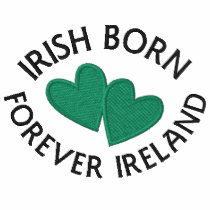 IRISH BORN, FOREVER IRELAND Ladies T-Shirt