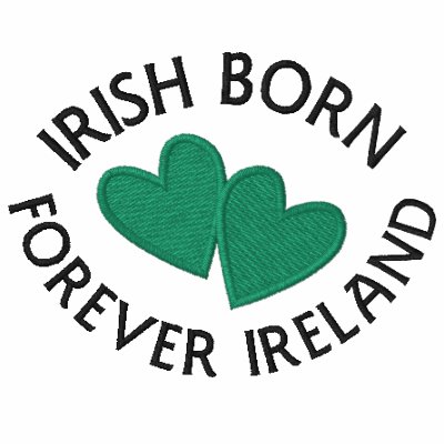 IRISH BORN, FOREVER IRELAND Ladies T-Shirt by OurSouthernCharm