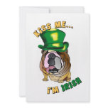 Irish Bulldog Invitation